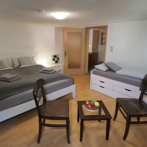 Tal - Schlafzimmer für 3 Personen (1. Etage)