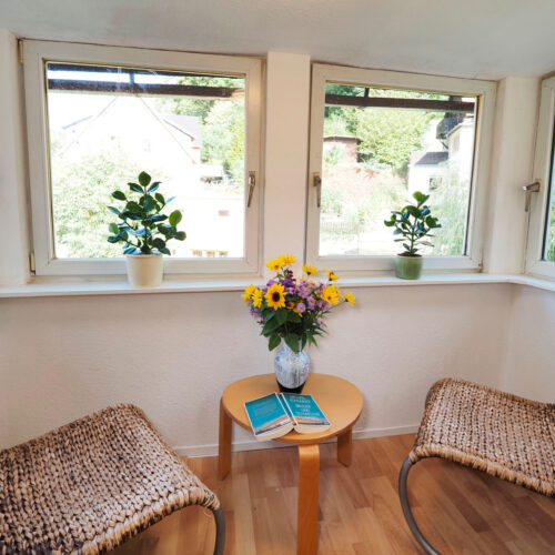 Tal - Loggia in der 1. Etage