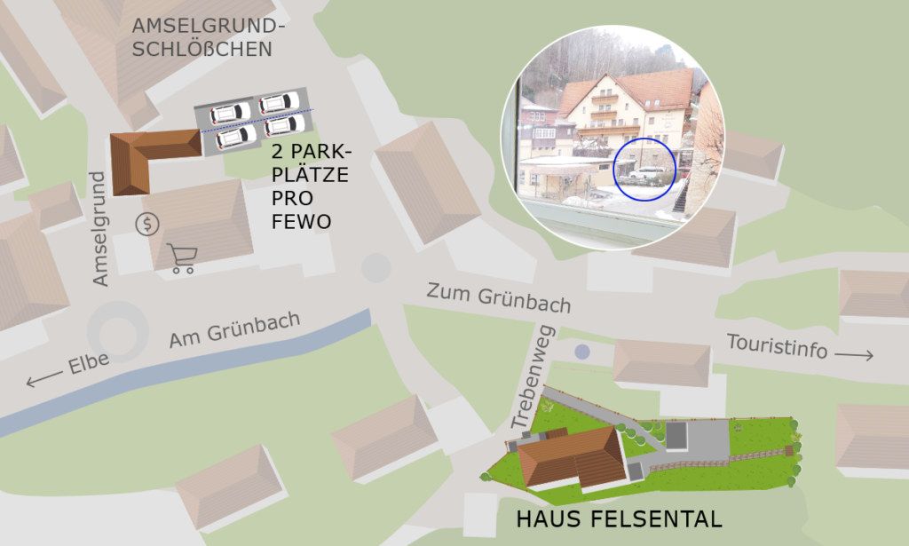 Felsental Parkplätze