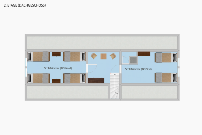 Tal - Grundriss 2. Etage (DG)